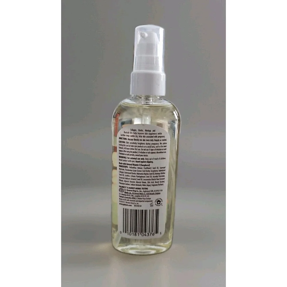 Cocoa Butter Formula Massage Oil for Stretch Marks and Pregnancy Skincare 3.4 oz